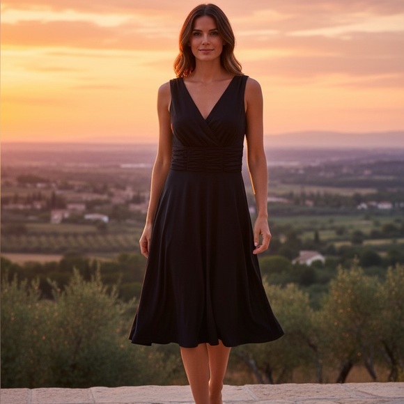 imPRESS Dresses & Skirts - Impress 6 Dress Black LBD Fit and Flare Rockabilly Swing Feminine Vintage